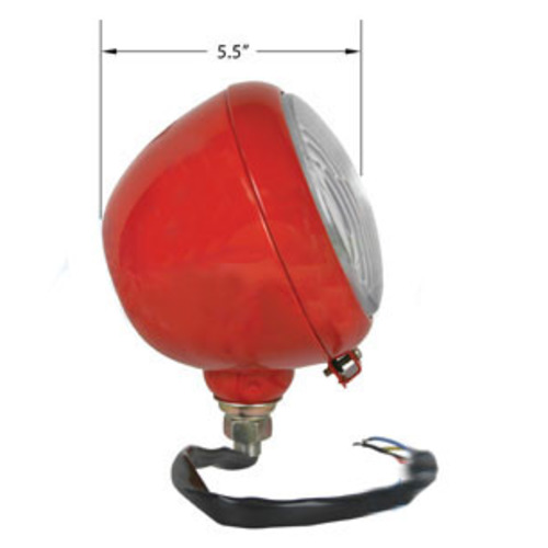 Massey Ferguson Red Headlamp Assembly - image 3