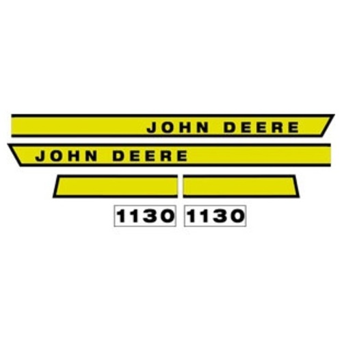 John Deere Parts DECAL SET HOOD  JD4040TP 4040 