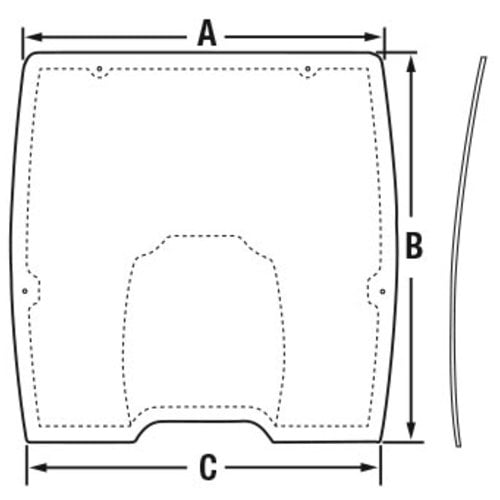  Glass Front Windshield - image 2