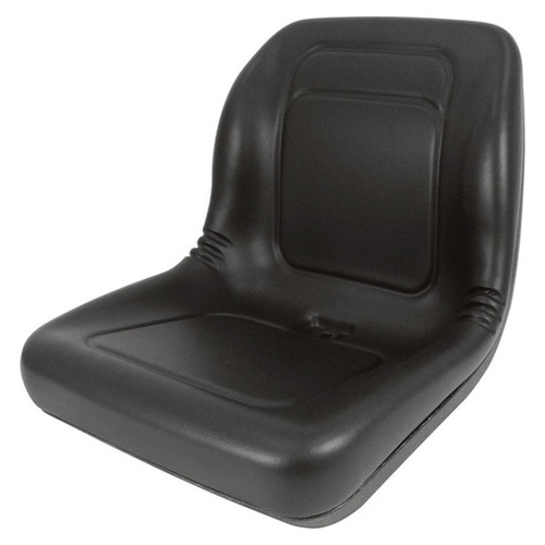 Universal High Back Lawn Mower Seat For John Deere - Black, 1-Year Warranty