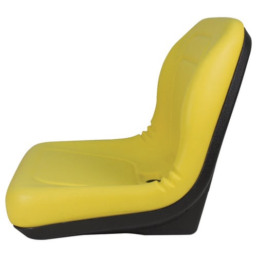 New Yellow HIGH BACK SEAT for John Deere Lawn Mower Models 325 335 345 425 #BQ 