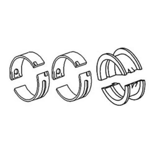 Case-IH MB152-10 Main Bearing .010" Set of 3 - image 1