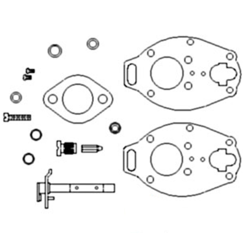 White Oliver Mpl Moline Basic Carburetor Kit - image 2