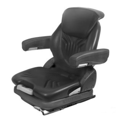 Miscellaneous Black Vinyl Grammer Seat Assembly - image 1