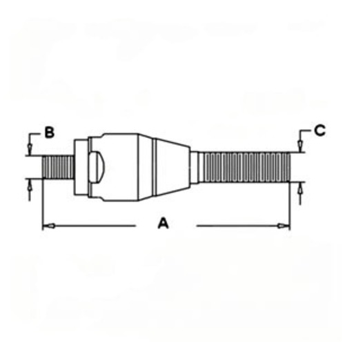 Case-IH Power Steering Cylinder End - image 2
