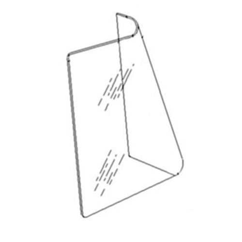  Rear Side RH Glass - image 1