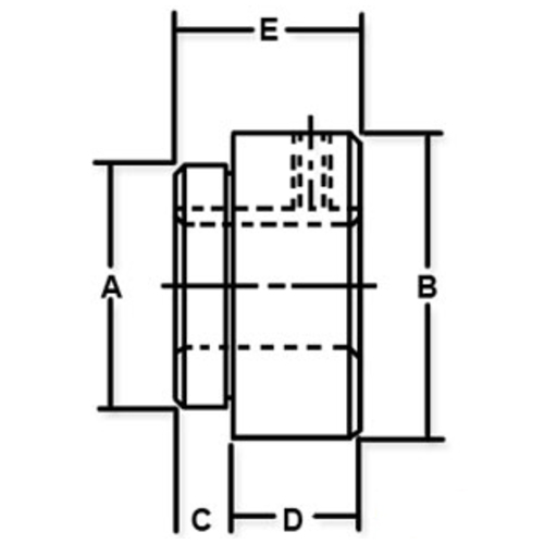  Round Bore W Hub 3/4 - image 2