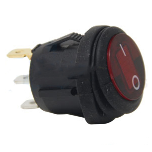  Round Rocker Switch 25 Amp 3 Terminal - image 1