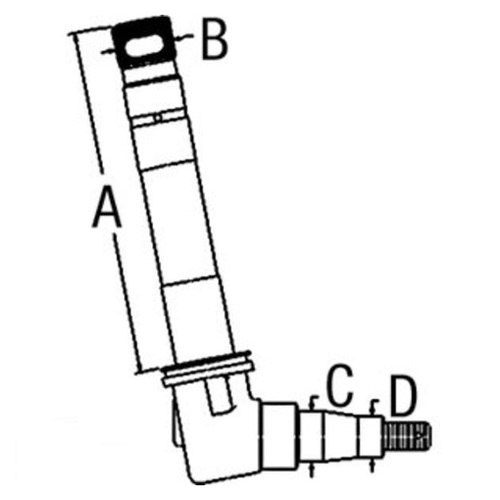 Ford New Holland SBA330301920 Left Spindle - image 1