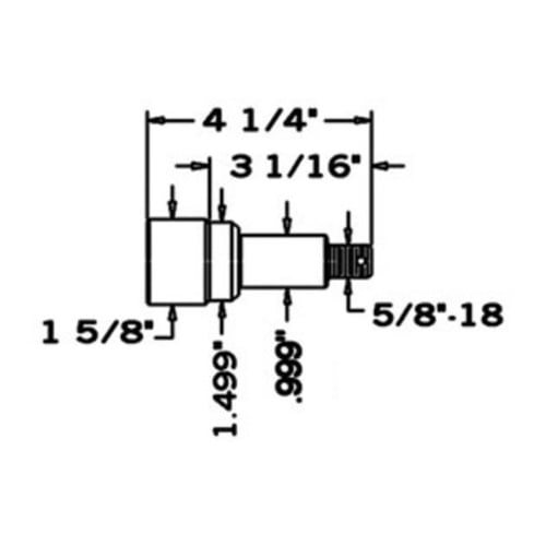 A&I Products SP1300 Spindle - image 1