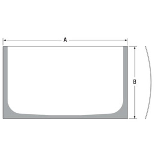 John Deere Lower Windshield Glass - image 2
