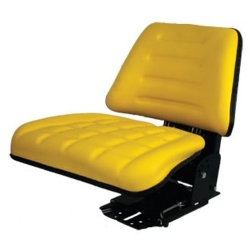 John Deere Yellow Trapezoid Back Flip Seat - image 1