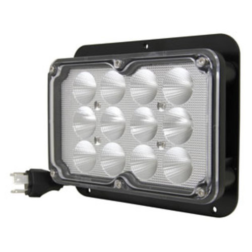 Ford New Holland Tractor LED Work Lamp Flood / Spot Combo Hi / Low Rectangle WL1747 - image 1