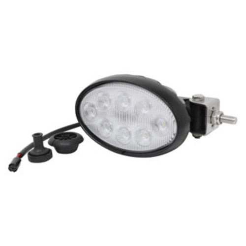  LED Work Lamp Oval Flood Side Mount - image 1