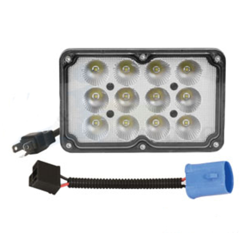  LED Rectangle Hi / Low Work Lamp - image 2