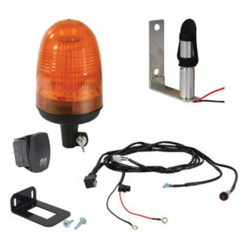  LED Rotating Beacon Kit Orange - image 1