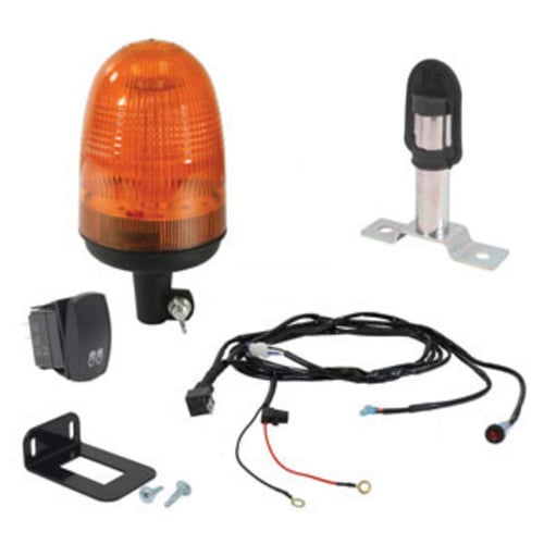  LED Rotating Beacon Kit Orange - image 1