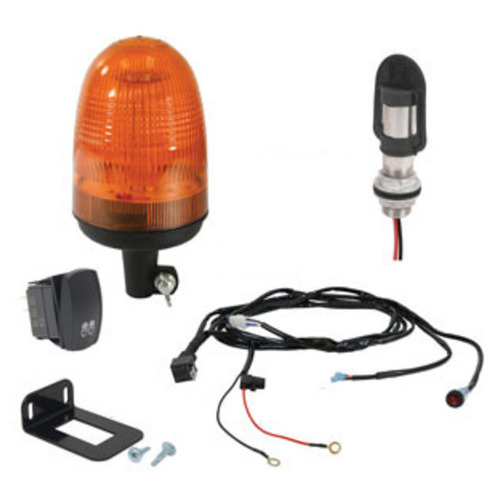  LED Rotating Beacon Kit Threaded Pipe Mount - image 1