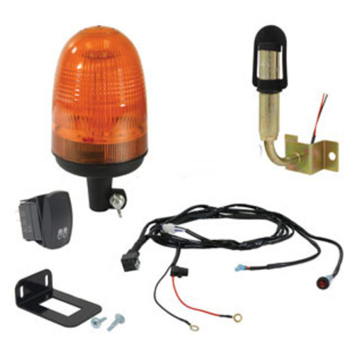  LED Rotating Beacon Kit Orange - image 1