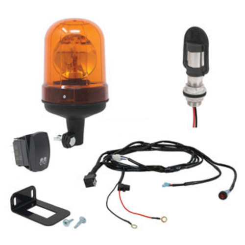  LED Rotating Beacon Kit Threaded Pipe Mount - image 1