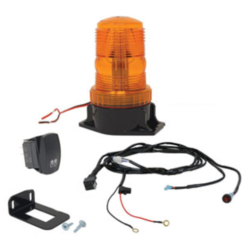  LED Rotating Beacon Kit Orange - image 1