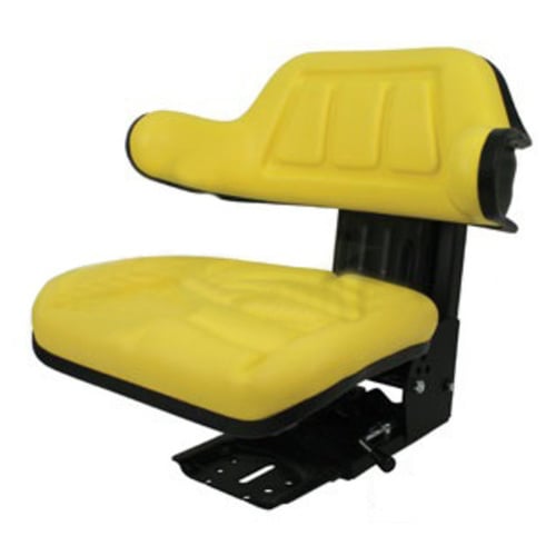 John Deere Tractor Seat with Suspension and Wrap Around Back Support Farm Parts Store